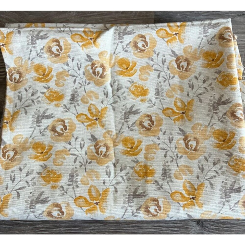 Better Homes & Gardens Floral Fabric Yellow Roses 2+ Yards 44” Wide